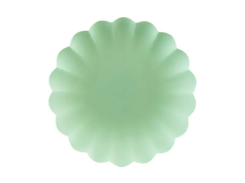 Turkoosi lautaset 22cm 4kpl