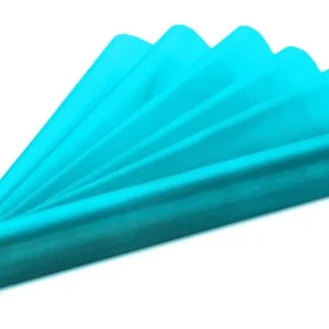 Turkoosi Organza kangas 36cm 9m
