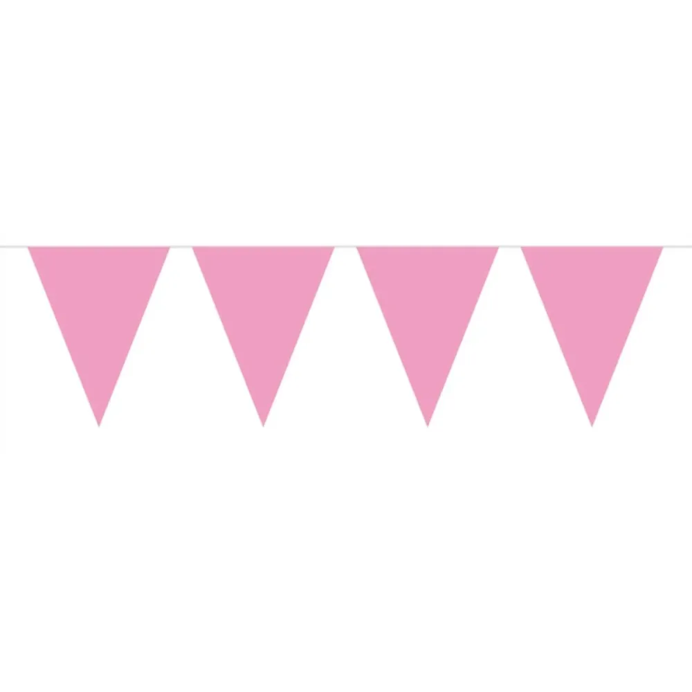 Vaaleanpunainen Garlands XL 10m