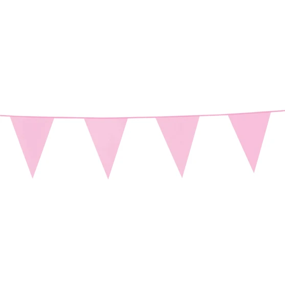 Vaaleanpunainen Garlands 10m
