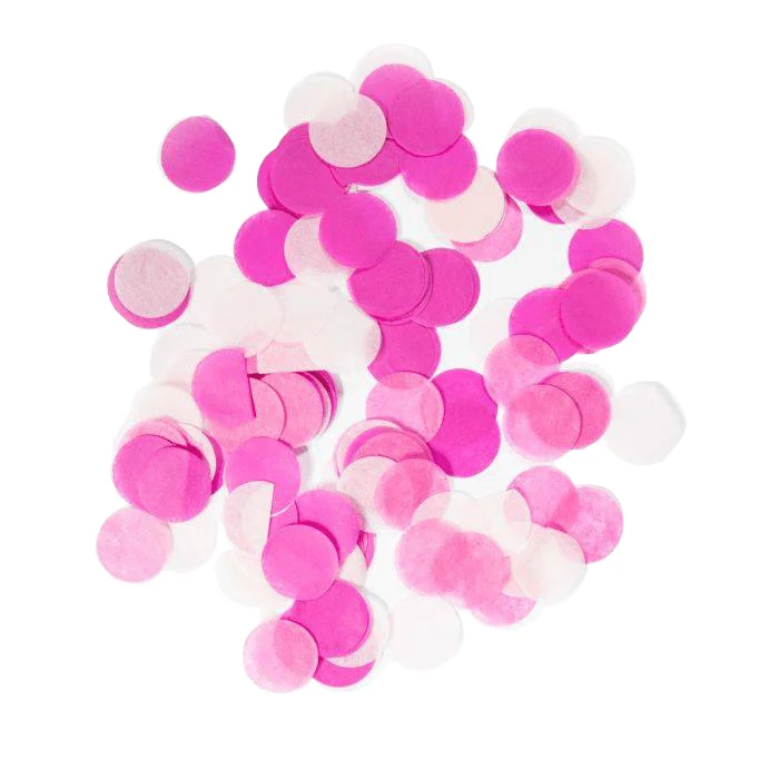 Vaaleanpunainen konfetti 14gr