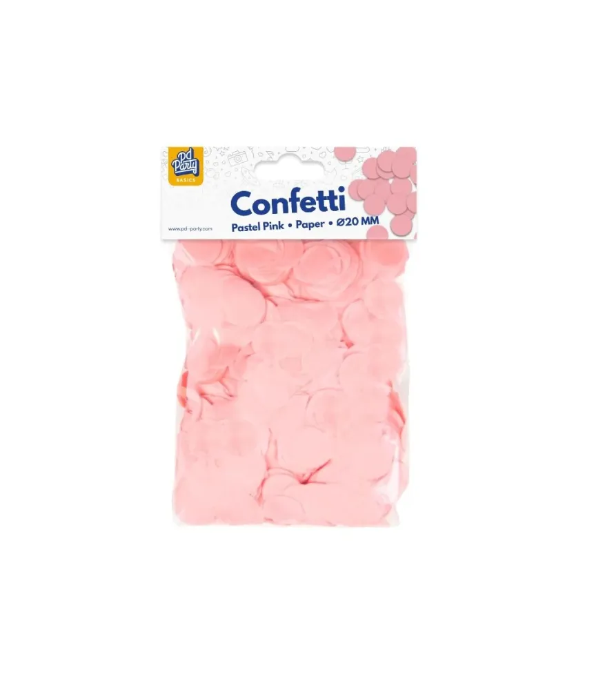 Vaaleanpunainen konfetti pastelli 50gr