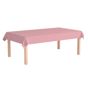 Vaaleanpunainen pöytäliina Pastel 2.74m
