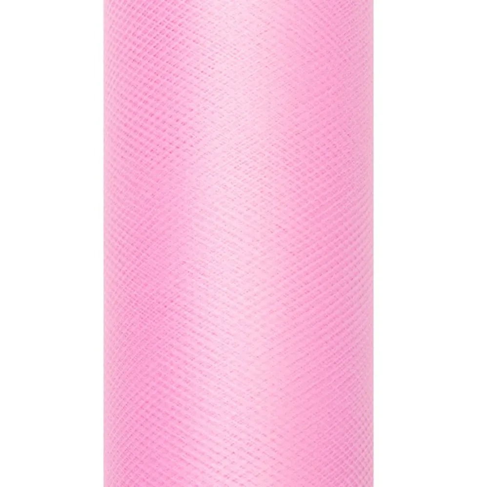 Vaaleanpunainen Tulle Roll 30cm 9m