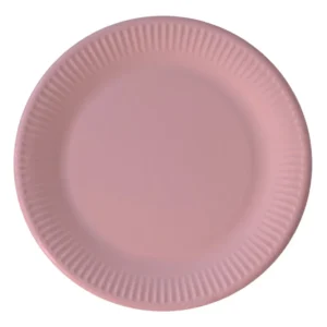 Vaaleanpunaiset lautaset 20cm 8kpl