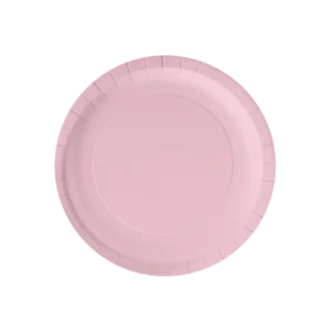Vaaleanpunaiset lautaset Pastel 23cm 8kpl