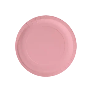 Vaaleanpunaiset lautaset pastelli 23cm 8kpl
