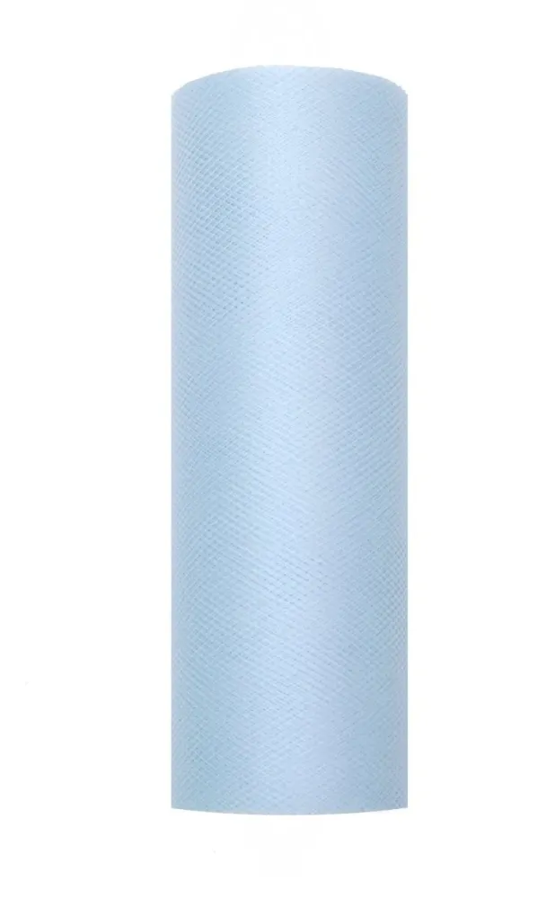 Vaaleansininen Tulle Roll 15cm 9m