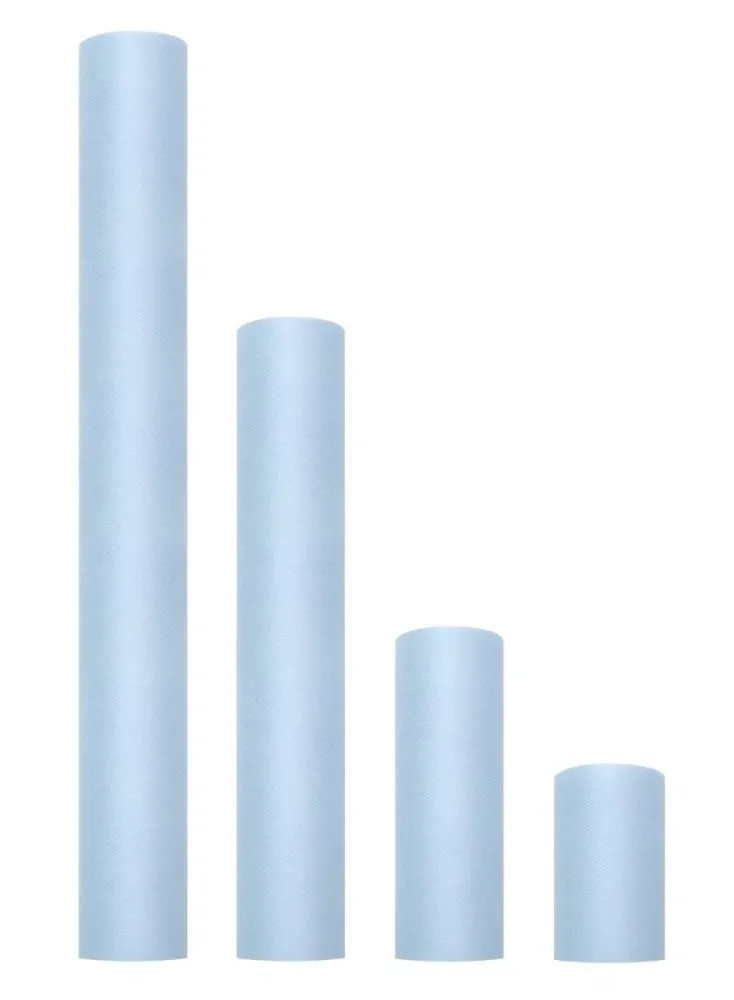 Vaaleansininen Tulle Roll 50cm 9m