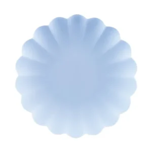Vaaleansiniset lautaset 22cm 4kpl