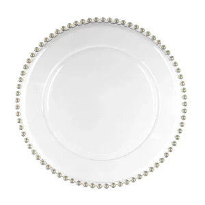 Valkoinen tarjotin White Pearl 32cm
