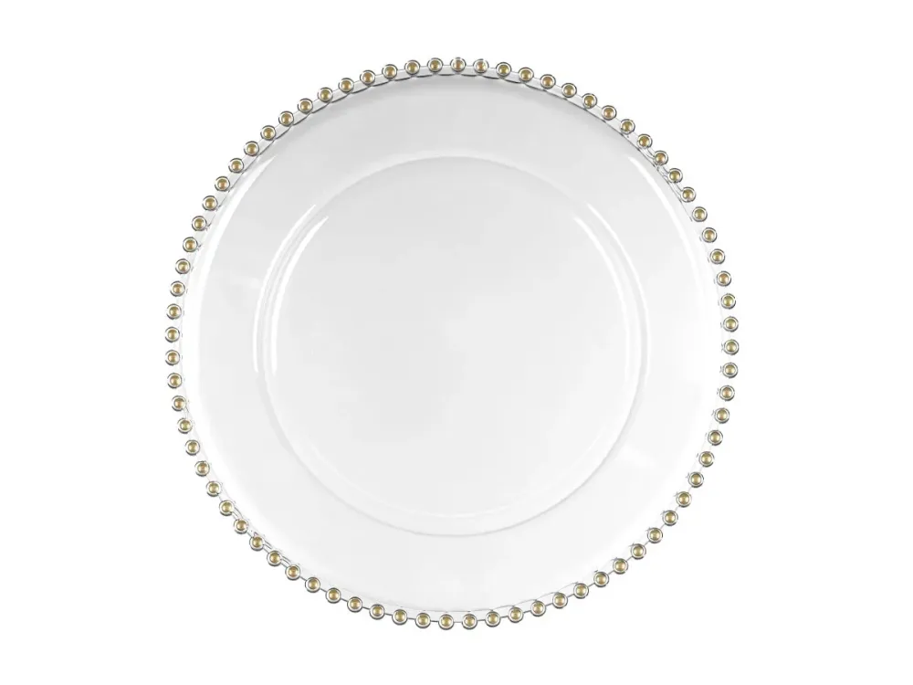 Valkoinen tarjotin White Pearl 32cm