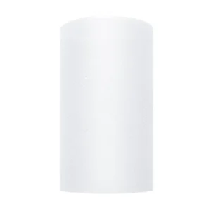Valkoinen Tulle Roll 8cm 20m