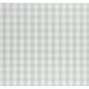 Valkoinen vihreä pöytäjuoksija 5m