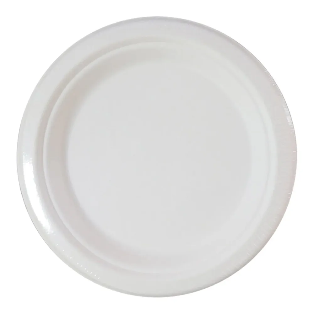Valkoiset lautaset 18cm 10kpl