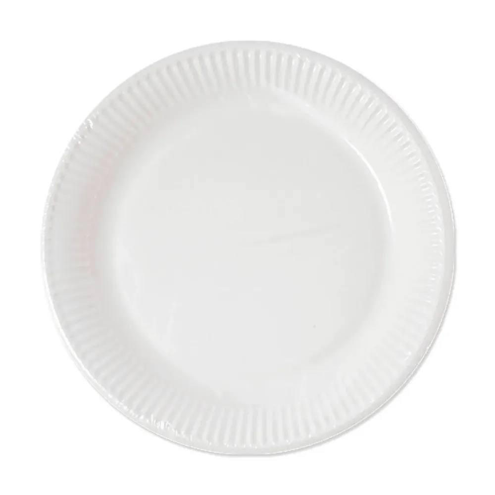 Valkoiset lautaset 20cm 10kpl