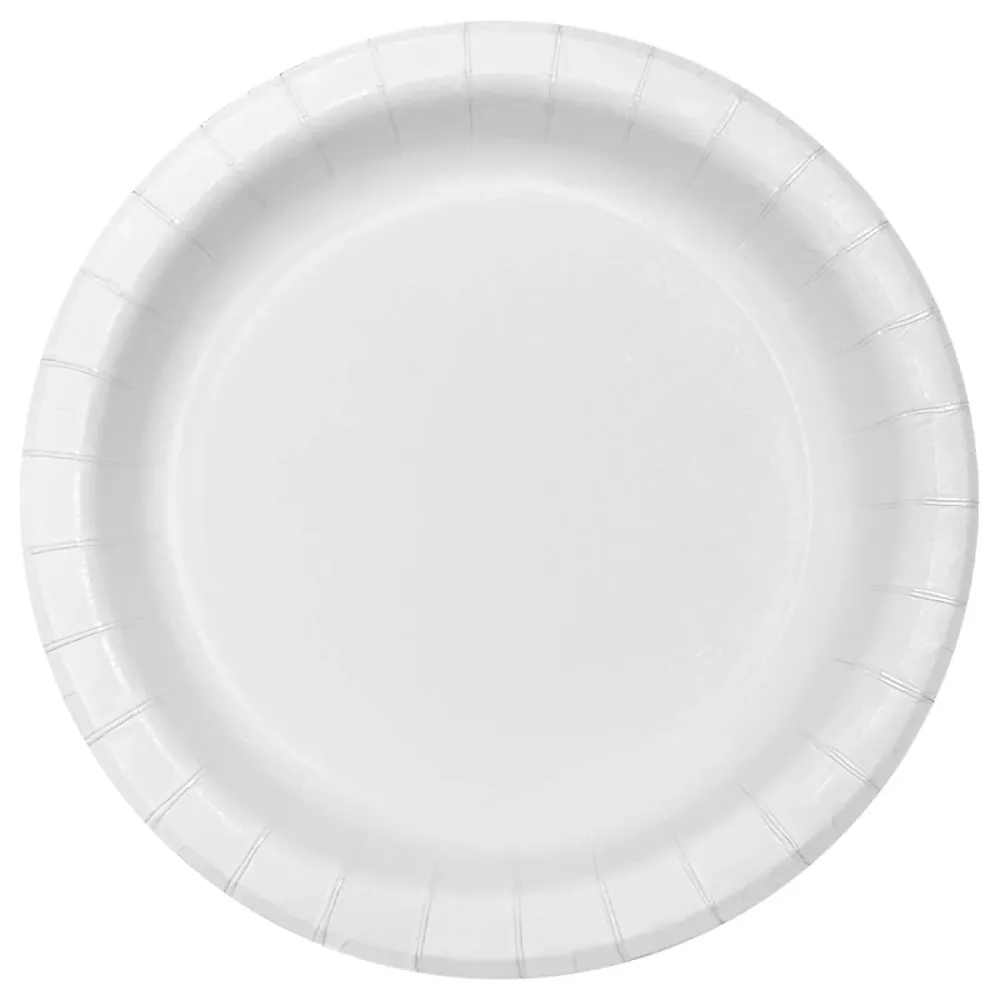 Valkoiset lautaset 26cm 10kpl