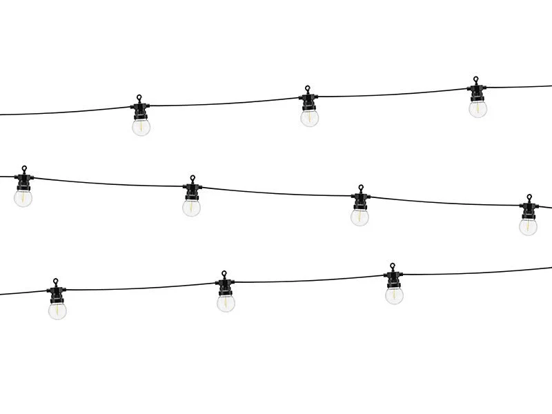 Valo köynnös LED-valot Musta 5m