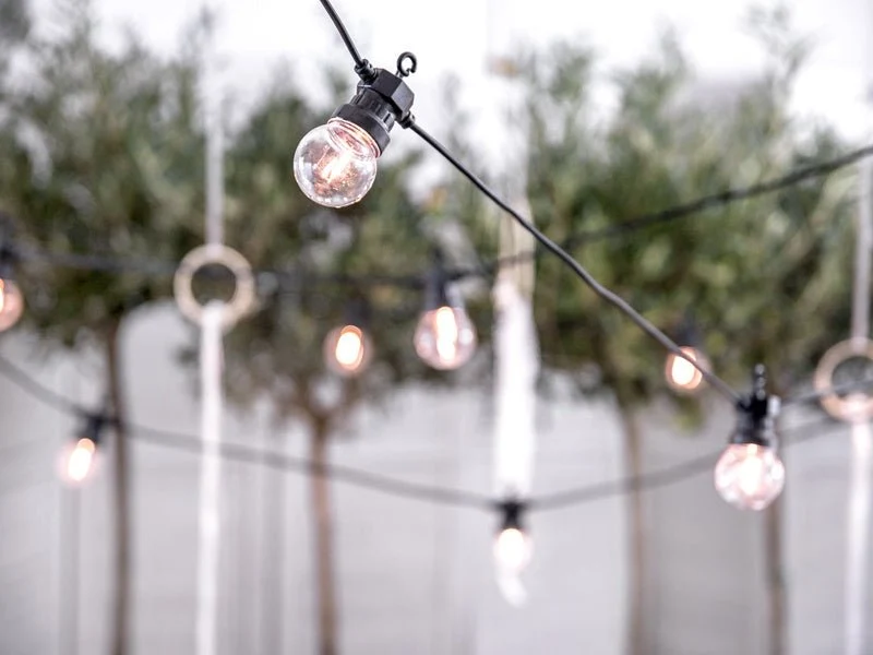 Valo köynnös LED-valot Musta 5m