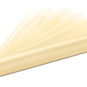 Vanilja Cream Organza kangas 36cm 9m