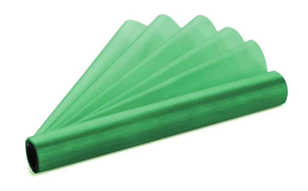 Vihreä Organza kangas 36cm 9m