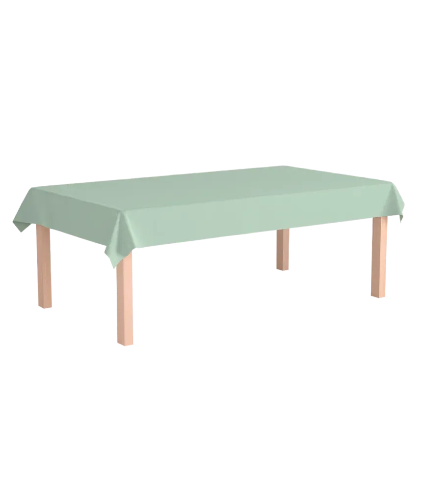 Vihreä pöytäliina Pastel 2.74m