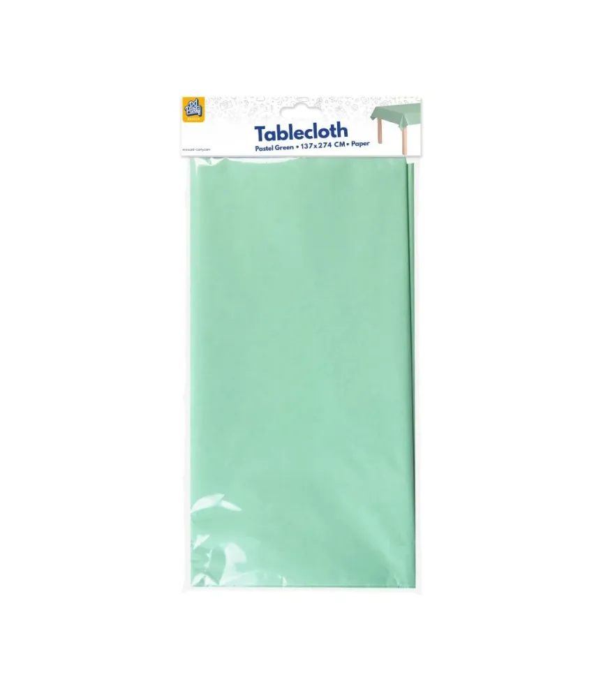 Vihreä pöytäliina Pastel 2.74m