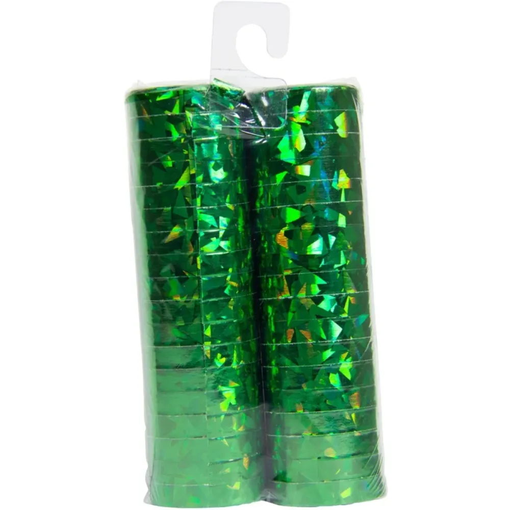 Vihreä Serpentines Holographic 4m 18 renkaat 2kpl