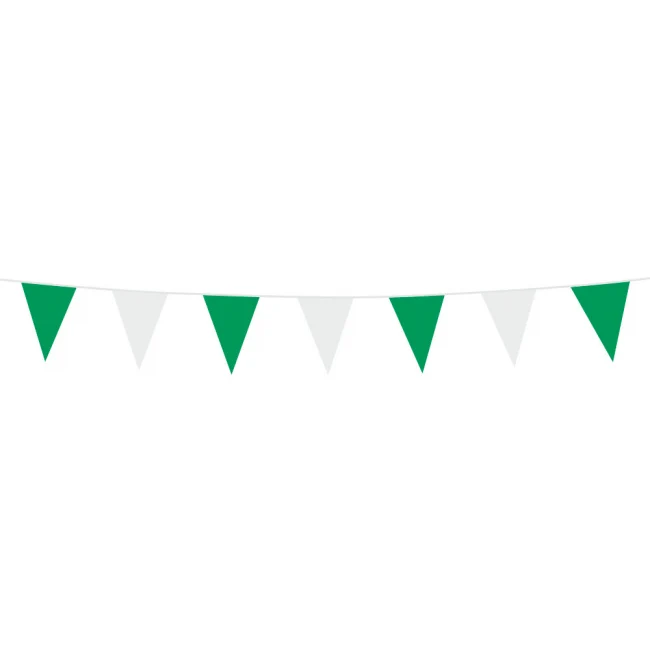 Vihreä/valkoinen Mini Garlands 3m