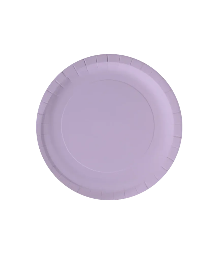 Violetit lautaset 23cm 8kpl