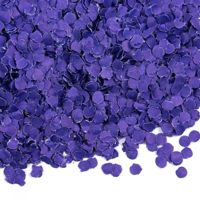 Violetti konfetti 1cm 100gr
