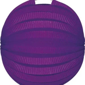 Violetti lyhty pyöreä 23cm
