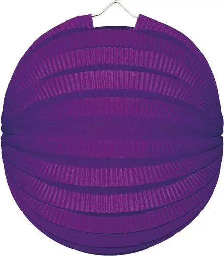 Violetti lyhty pyöreä 23cm