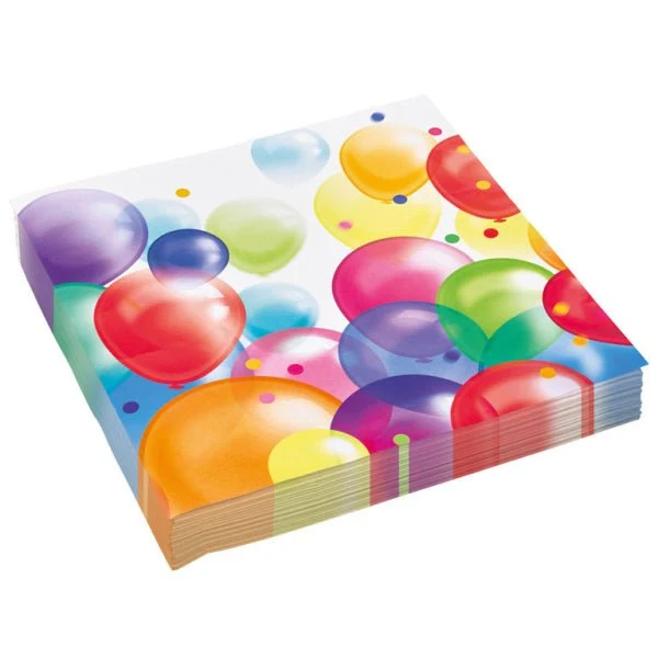 Värilliset lautasliinat ilmapallot 33cm 20kpl