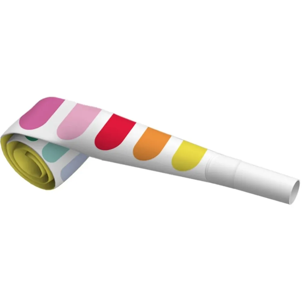 Värilliset rullakielet 22cm 6kpl