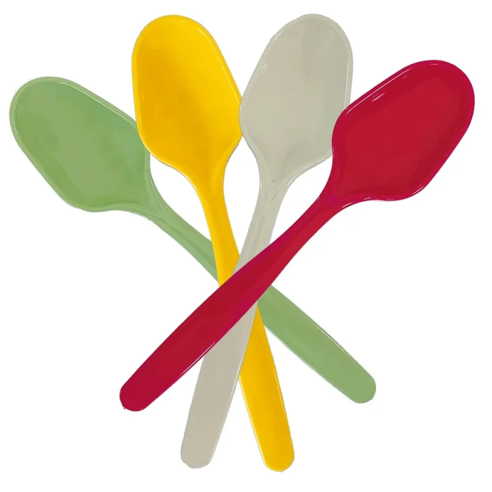 Värilliset ruokailuvälinelusikat 14.5cm 8kpl