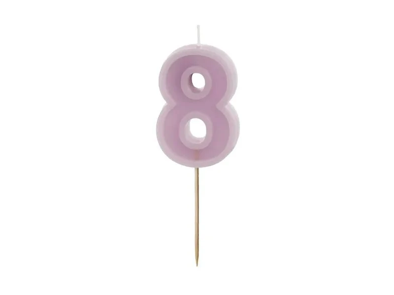 8 vuoden kynttilä Kynttilä 10cm