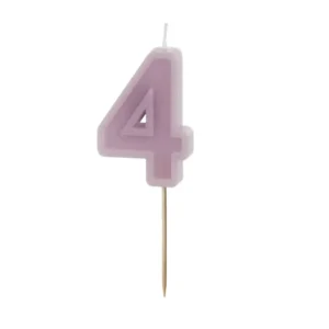 4 vuoden kynttilä Kynttilä 10cm