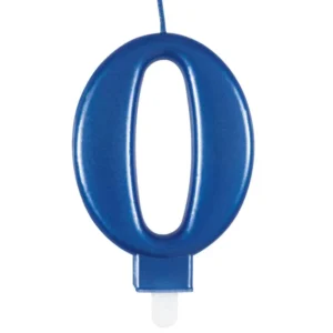0 Vuosi Kynttilä Sininen 12cm