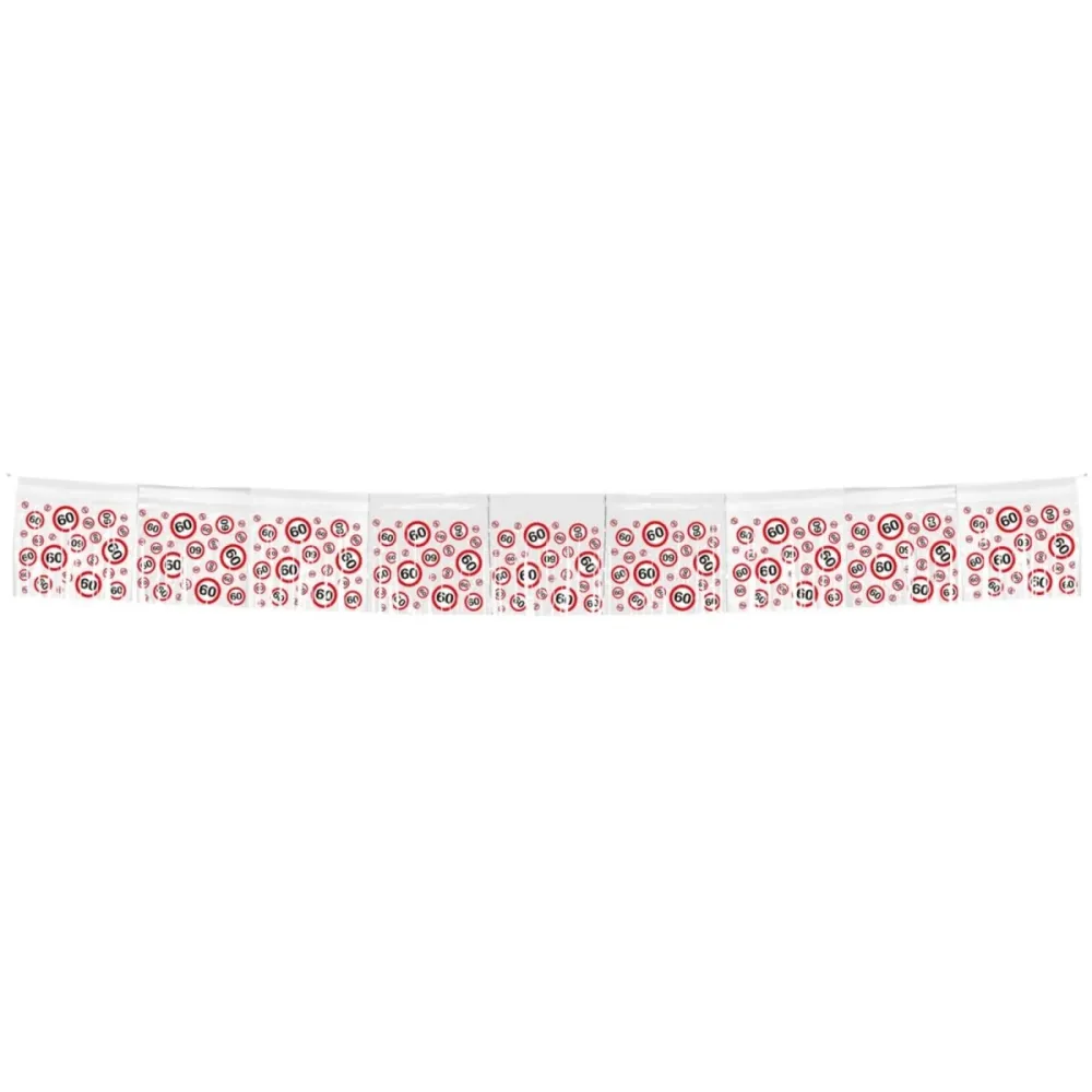 60 vuotta liikennemerkin hapsut Garland