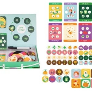 Magnetix Älypuzzle | Opettavaista Leikkimistä - Tutki ja Opi