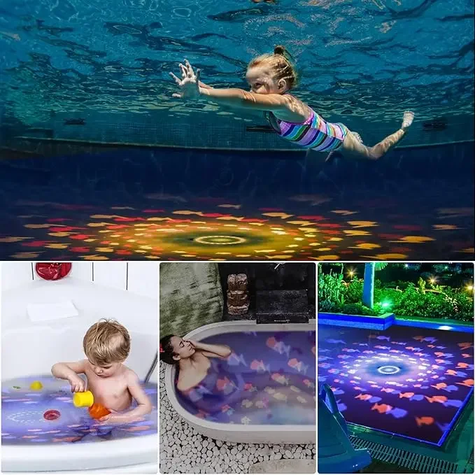Aqua Party Light™ – Juhlat kylvyssä - Valoprojektori vedessä