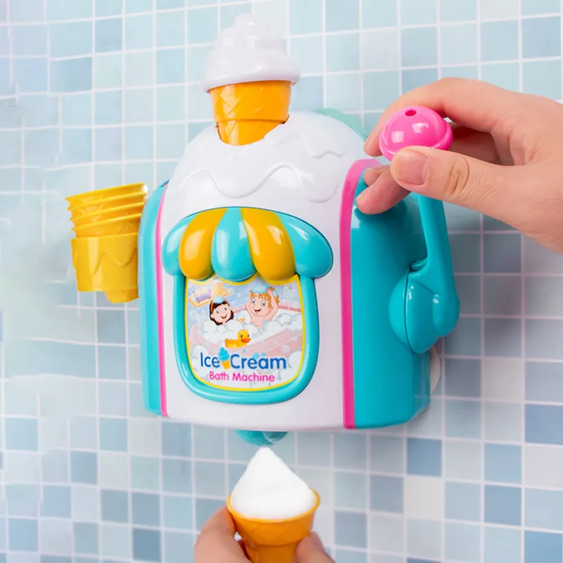Ice Cream Bath Toy™ - Vaahtobileet - Kylpylelu saippuapumpulla