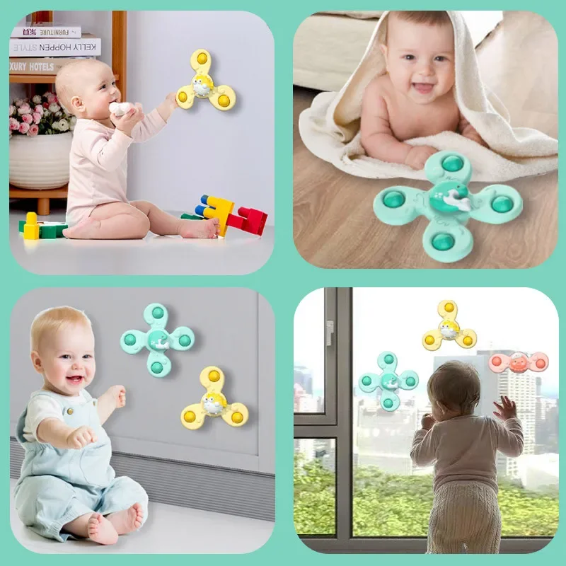 Ocean Spinner Set™ – Kätevä kylpyyn tai autoon - Hyrrä