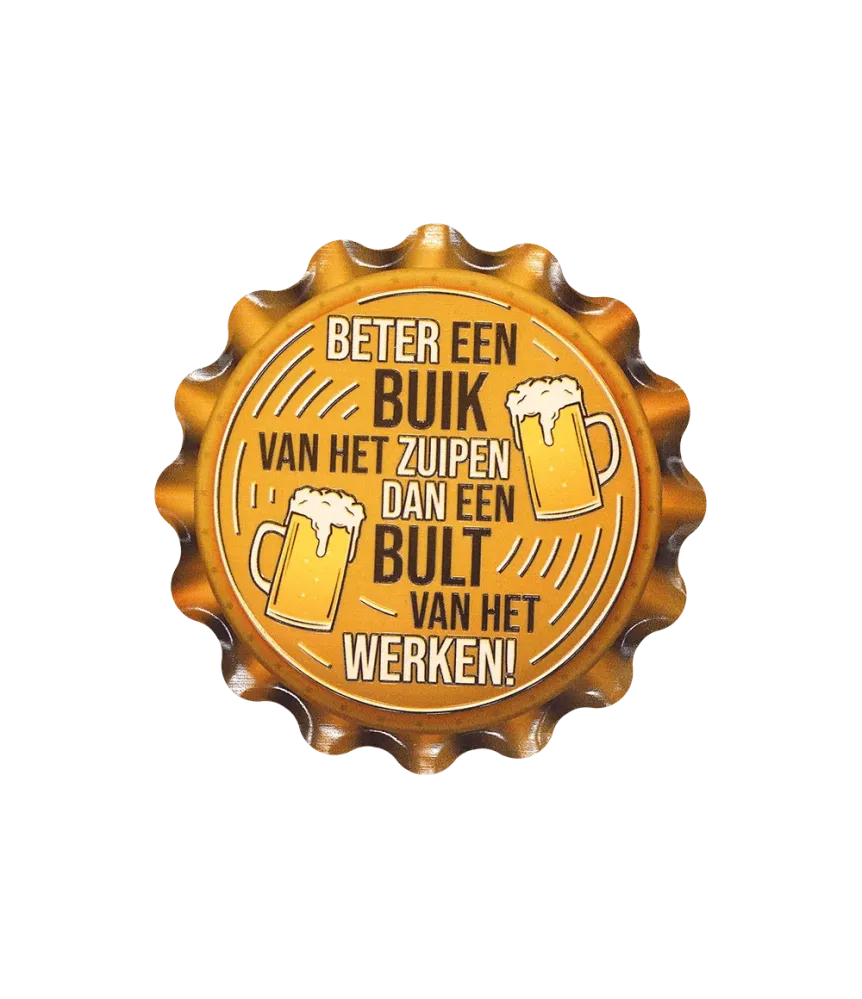 Appelsiinirannikkokuvio Belly Boozing 11cm