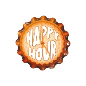 Appelsiinirannikkokuvio Happy Hour 11cm