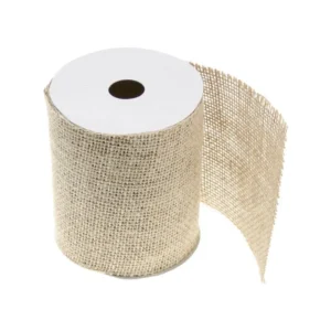 Beige nauha juutti 9.5Cm leveä 5m