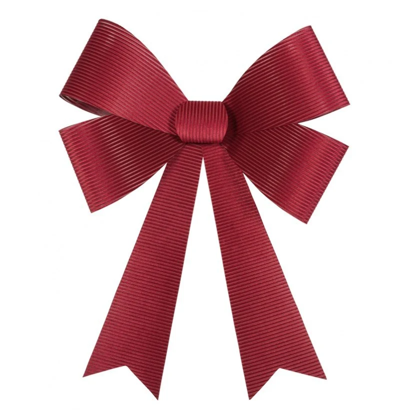 Bordeaux punainen rusetti sametti 86cm