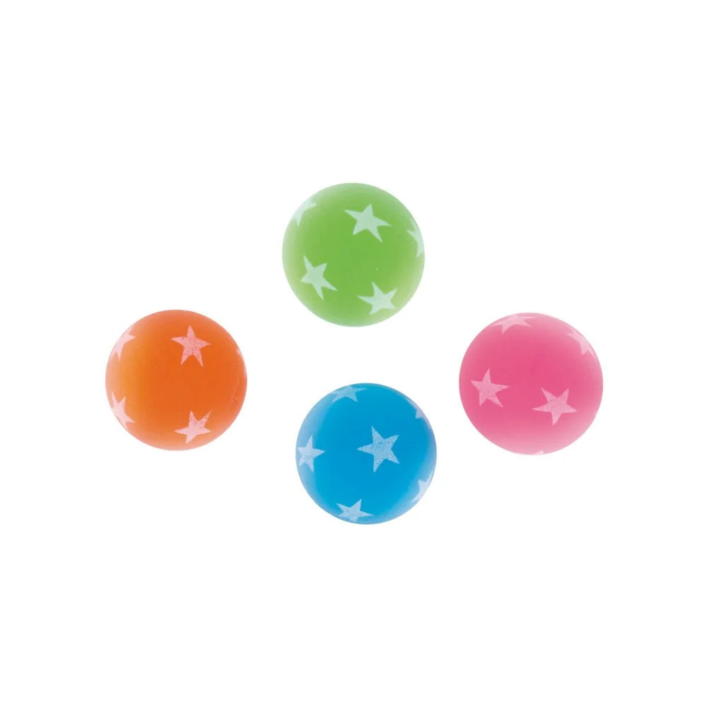 Breakout esittelee pomppivat pallot Hehkuva pimeässä 3cm 8pcs