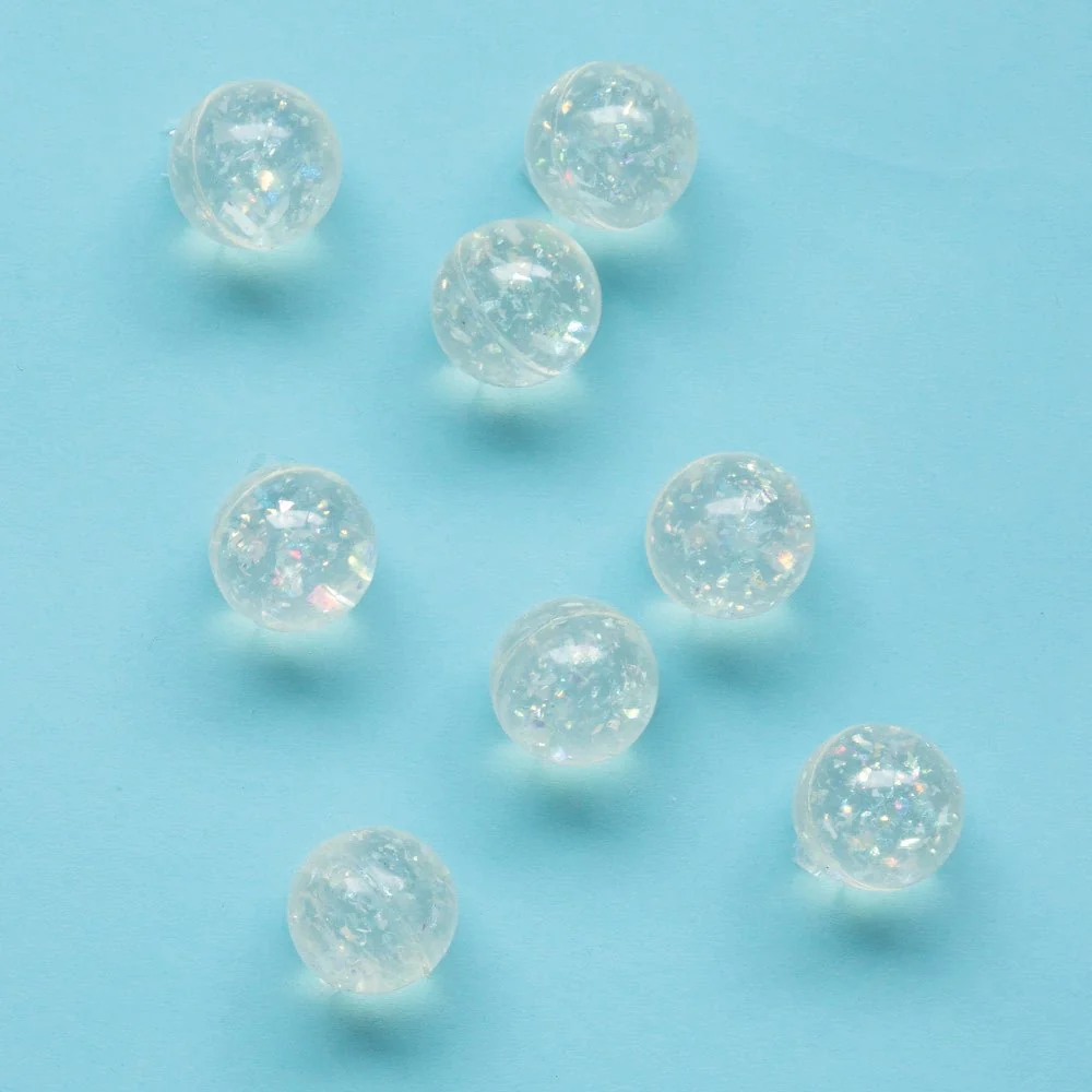 Breakout esittelee pomppivat pallot Läpikuultava 3cm 8kpl